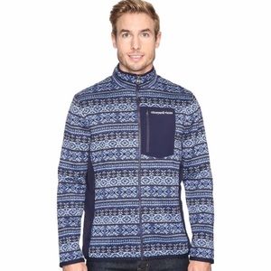 VINEYARD VINES Fair Isle Fleece Jacket Zip Men’s medium
